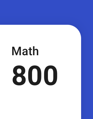 Perfect 800 Score on SAT