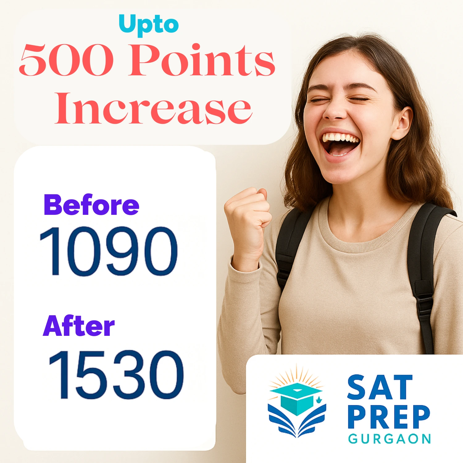 500 Points SAT Score Increase