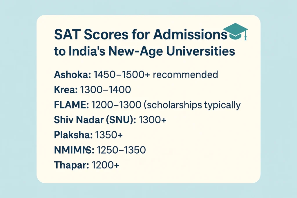SAT Score Cutoffs